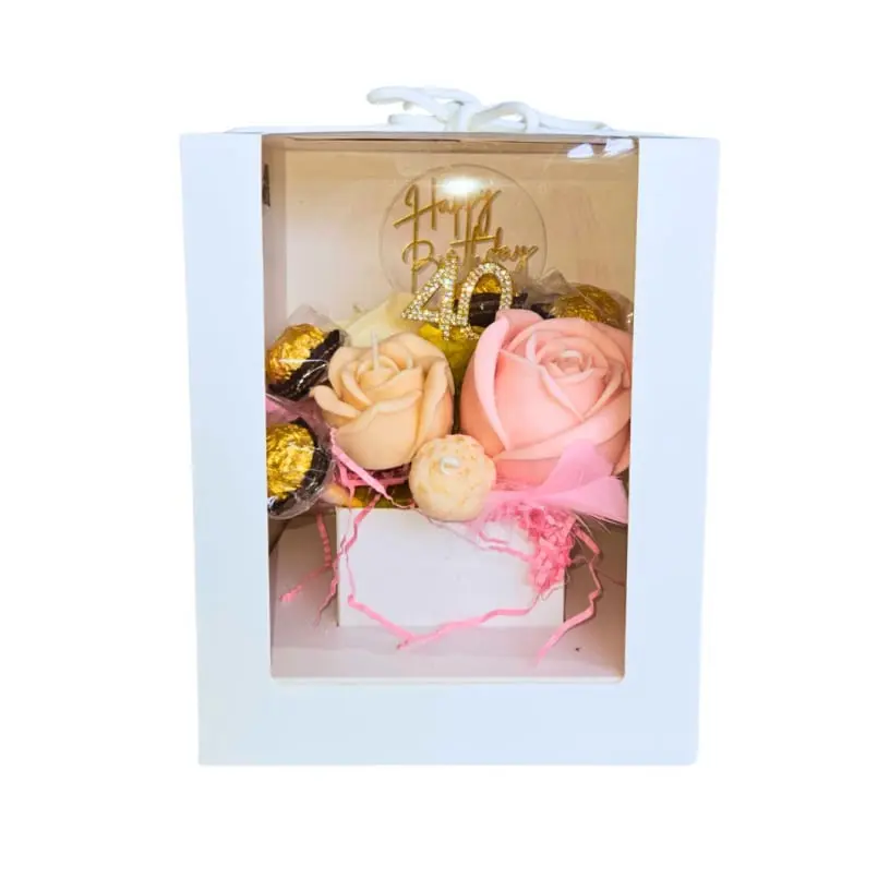  Roses & Chocolates Birthday Gift Box